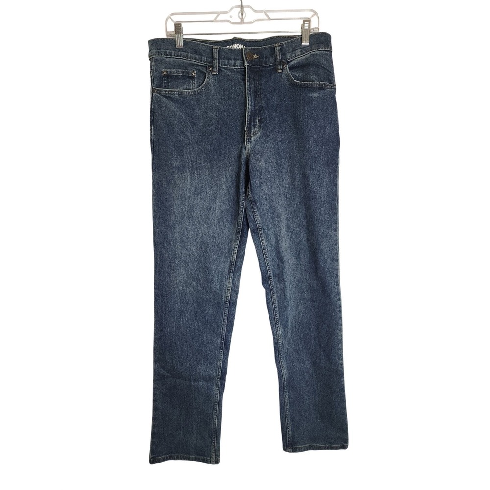 Sonoma Goods for Life Mens Regular Fit Blue Stretch Jeans MS13D400RR5‎ 34x34 NWT